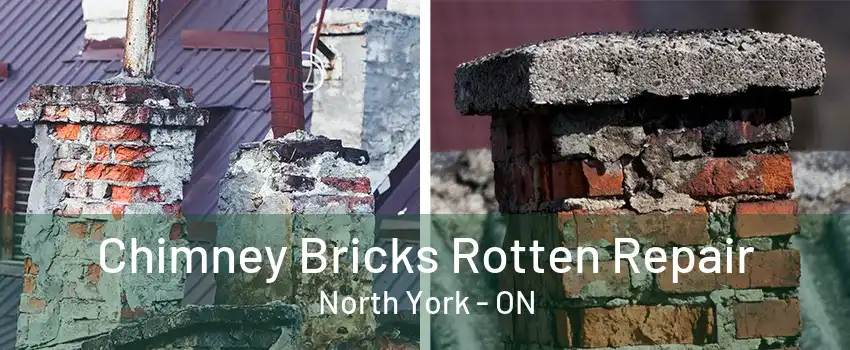 Chimney Bricks Rotten Repair North York - ON