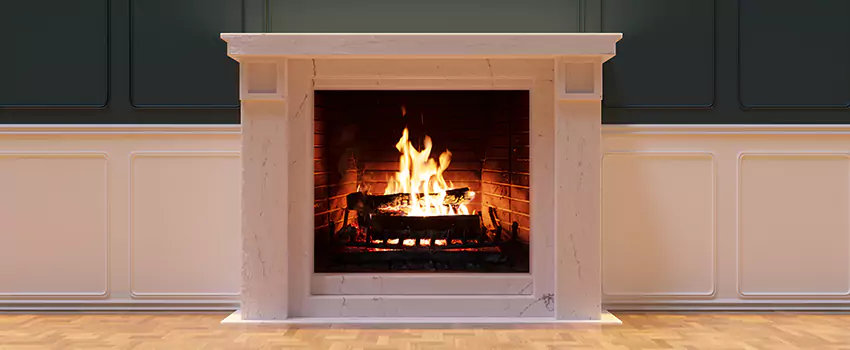 Open Flame Wood-Burning Fireplace Installation Services in North York, Ontario