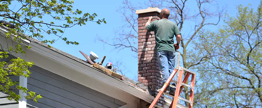 Vinyl and PVC Chimney Flashing Installation in North York, ON