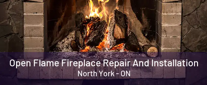 Open Flame Fireplace Repair And Installation North York - ON